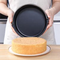 Molde De Hornear De Acero Carbono Con Manija Para Air Fryer Y Horno No Adhiere Forma De Pastel Para Cocina Y P Panes - details 2