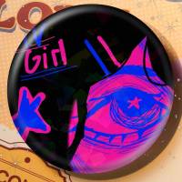 Broche De Figura De TV Girl En Lata De Tinplate Para Decoración De Ropa Y Mochilas Estilo Japonés Icono Animal Hecho a Mano - details 16