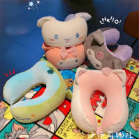 Almohada De Viaje Para El Cuello En Forma De U De Memoria Espuma Gruesa Kuromi My Melody Pochacco Cinnamoroll Lavable Para Niñas - details 1