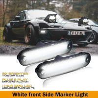 2pcs Lámparas De Marca Lateral Para Mazda Miata MX-5 1990-2005 Señal De Girado Luz De Conducción Luz De Parada OEM Lámparas Laterales 12V ABS LED - details 6