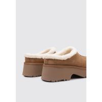 UGG New Heights Cozy Clog Zuecos De Plataforma Mujer Cuero - details 2