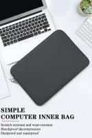Estuche Suave Para Laptop De 11-15.6 Pulgadas Bolsa Para Computadora Para Viajes De Negocios Compatible Con Macbook Air pro Xiaomi Lenovo HP Dell - details 0
