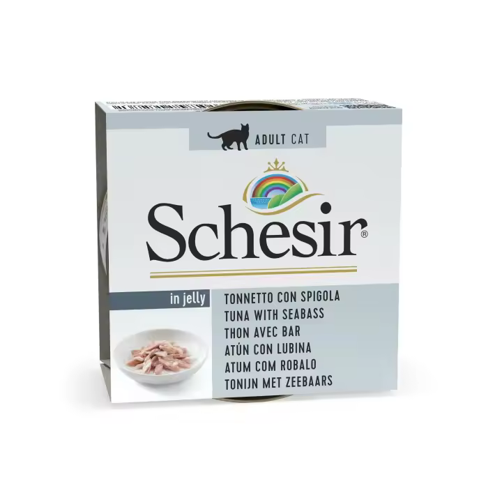 Schesir Atún con Lubina en Gelatina 85 gr - 1