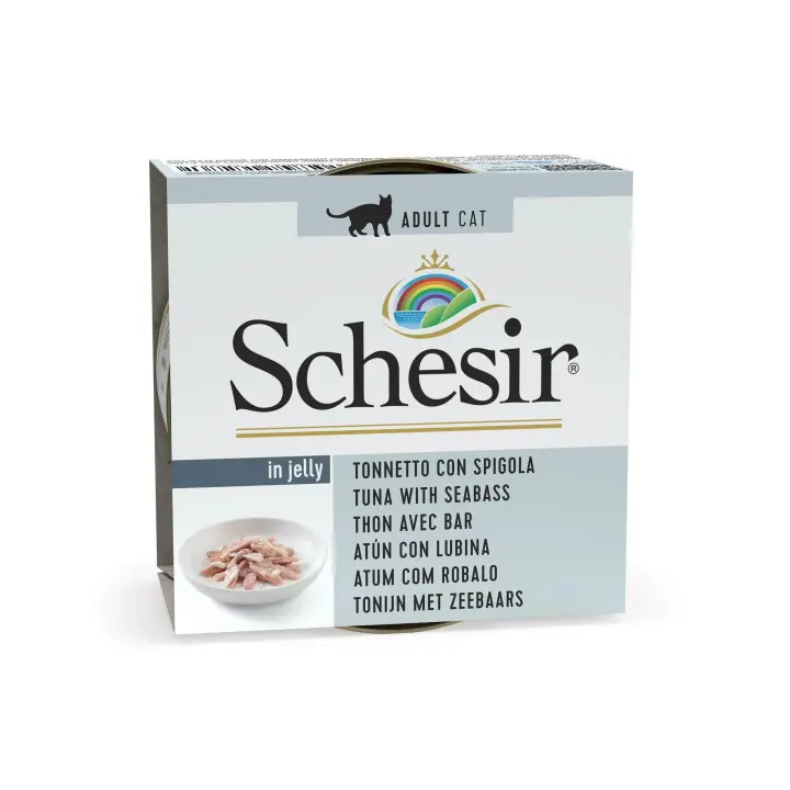 Schesir Atún con Lubina en Gelatina 85 gr - 1