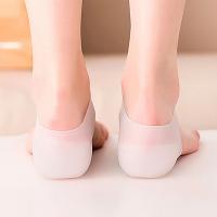 Calcetines De Silicona Invisible Para Aumentar La Altura Almohadillas De Apoyo De Arco Y Talón Para Massaje Del Pie Gel Unisex - details 3