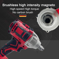 Llave De Impacto Eléctrica Sin Cable 520N.M 1/2 Pulgada Destornillador Para Batería Makita 18V Herramienta De Potencia Para DIY En El Hogar - details 2