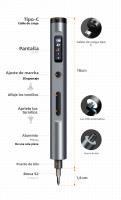 Destornillador Eléctrico 62 En 1 Precision Conjunto Herramientas Magnéticas Recargables Mini Para Reparación De Móviles Xiaomi - details 4
