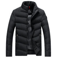 Abrigo De Invierno Para Hombre Parka Gruesa Y Cálida De Color Sólido Estilo Casual Para Mujer Moda Streetwear Tallas Hasta 8XL - details 1