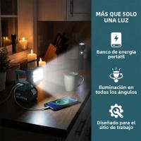 Luz De Trabajo LED Portátil Para Batería Makita 18 V Luz De Camping Inalámbrica Faro De Inundación Potente Y Impermeable - details 9