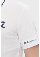Polo Emporio Armani EA7 3DPF19 PJ04Z 1100 white - details 3