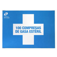 IA INTERAPOTHEK COMPRESAS GASA ESTERIL 100 Unidades ,especial para heridas,asepsia,limpieza de parpados - details 0
