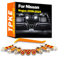 Kit De Luces LED Para Interior De Coche Nissan Rogue 2008-2024 Lámpara De Mapa Maletero Luz De Bolsa De Viaje Canbus Sin Errores Instalación Plug And Play Color Blanco Azul Frío Vida Útil 50000 Horas - details 0