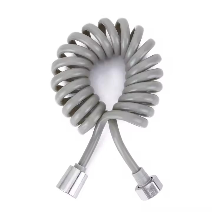 Tubo De Showers De Plástico Flexible Para Baño Y Inodoro Con Reglamento Anti-enredo Longitud 2/3/4 Metros Para Rojinegro - 1