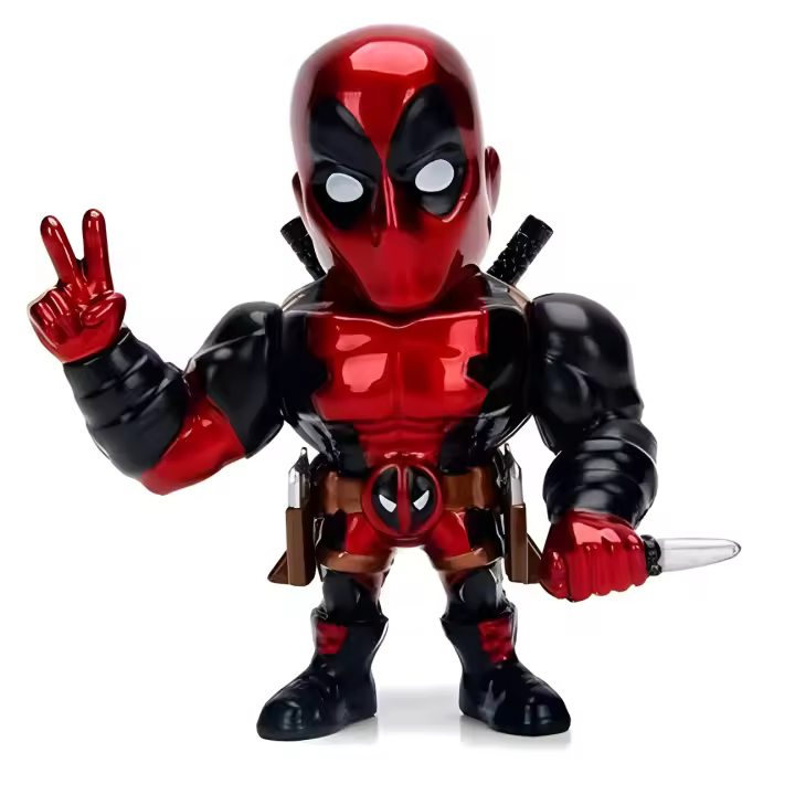 Jada Figura Deadpool Coleccionable, 10 cm - 1