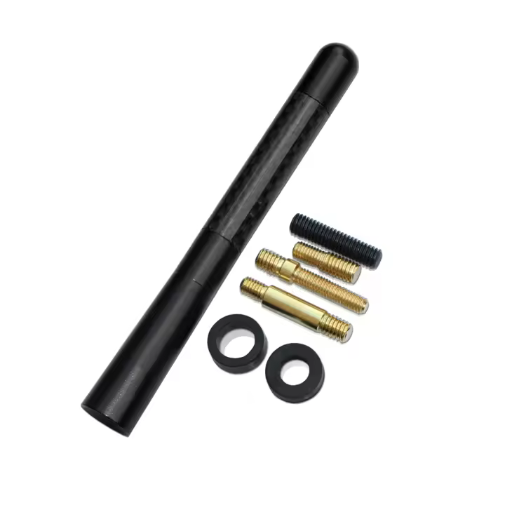 Antena De Techo Para Coche 12CM Fibra De Carbono Receptor Antena Corta Para Ford Focus 1 2 3 4 MK1 MK2 MK3 MK4 Mondeo EcoSport Ranger - 1