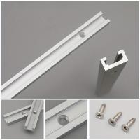 2Pcs Riel De Madera Para Trabajos De Carpintería Con Ranura T-aluminio Herramienta De Juego De Miter T-Screw Para Mesa De Sábanas/Ruteador - details 1