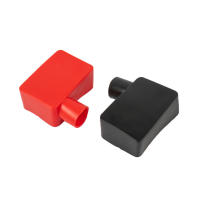 2pcs Protector De Conectores De Terminal De Batería De Coche Negros Y Rojos Capa De Goma Para Protector De Busbar - details 9