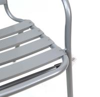 Silla de Aluminio Moderna para Jardín - Resistente - Ahorro de Espacio - The Secret Home - details 3