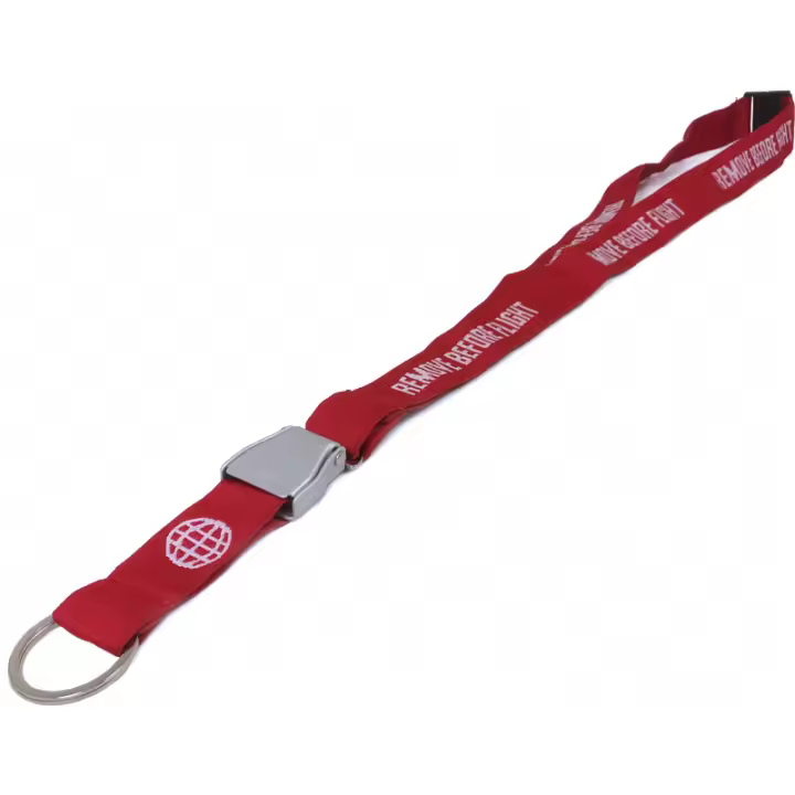 Lanyard Remove Before Flight (Cinturón de Aerolínea) AeroStore Spain OWN007   Lanyard de aviacion - 1