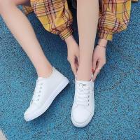 Zapatos Planos Blancos Casuales Para Mujer 2025 Primavera Nuevo Estilo Canvas Bajo-Troceado Deportivo Ligero Con Cordones - details 8