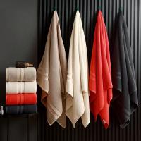 Toalla De Baño Grande De Algodón 100% 160x80cm Toallas De Lujo Para Ducha Viaje Deportes Regalo Tela Terry Absorbente Rectangular Bordado Plaid - details 8