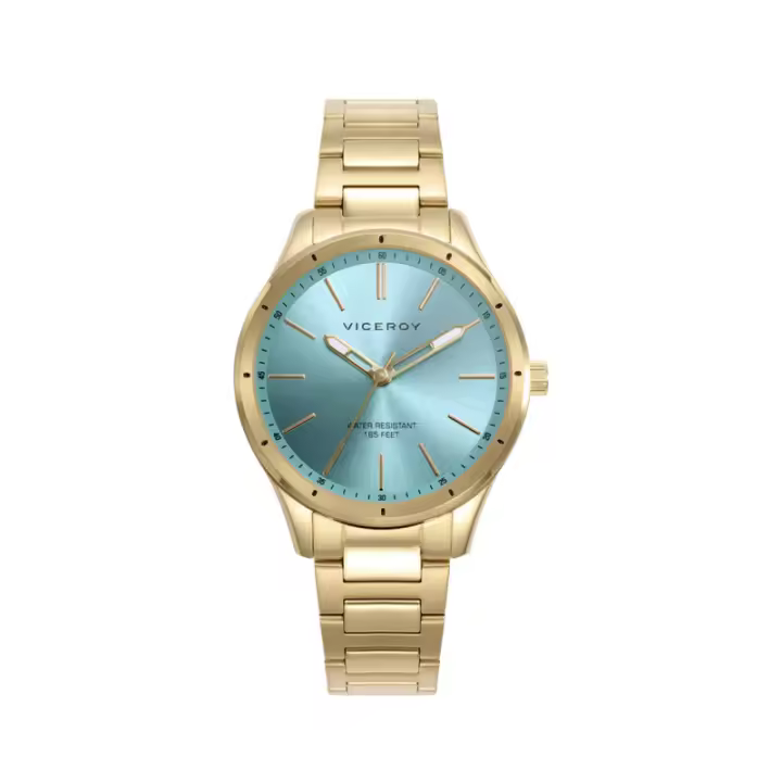 Reloj Viceroy Mujer Dorado Esfera Verde 401228-67 - 1