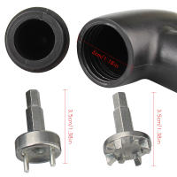 Llave De Tornillo Para Talones De Golf 1pc Set De Herramienta De Ajuste Y Retiro De Zapatos Duradero De Acero Inoxidable Con Mango De Plástico - details 8