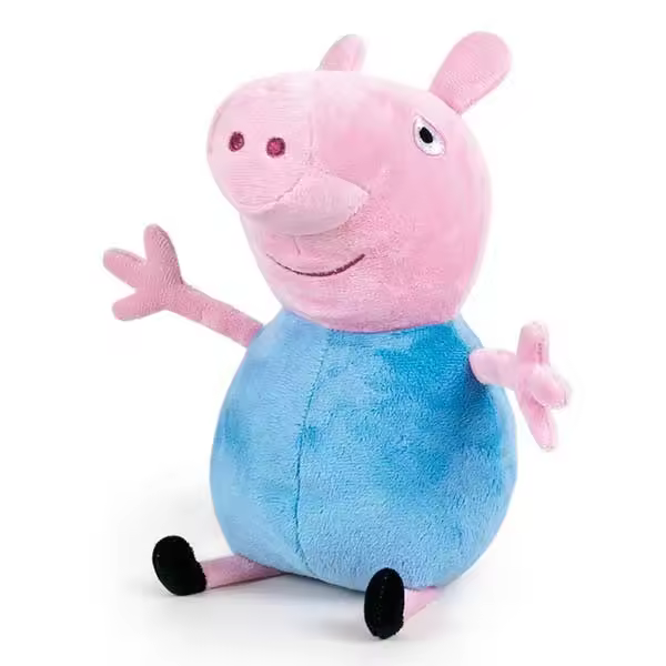 George Pig Peluche de 27 cm - Famosa Softies 760011862G - 1