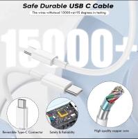 Cargador rápido PD de 35W para iPhone, Cable USB de carga rápida tipo C, accesorios de Cables de 1 M, Compatible para samsung, oppo, vivo, huawei, xiaomi - details 2