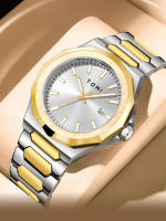 Reloj De Negocios TOMI De Lujo Para Hombres Con Caja De Regalo Caja De Acero Inoxidable De Color Rosa Oro Versátil Y Sencillo Movimiento Cuarzo - details 17