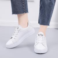 Zapatos Blancos Pequeños Para Mujer 2023 Otoño Bordados De Rosa Suela Gruesa Cuero Casual Estudiantes Zapatos Plataforma - details 4
