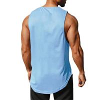 Camiseta De Correr Para Hombre Verano Ropa De Gimnasio Fitness Secado Rápido Suéter Sin Mangas Transpirable Para Baloncesto - details 4