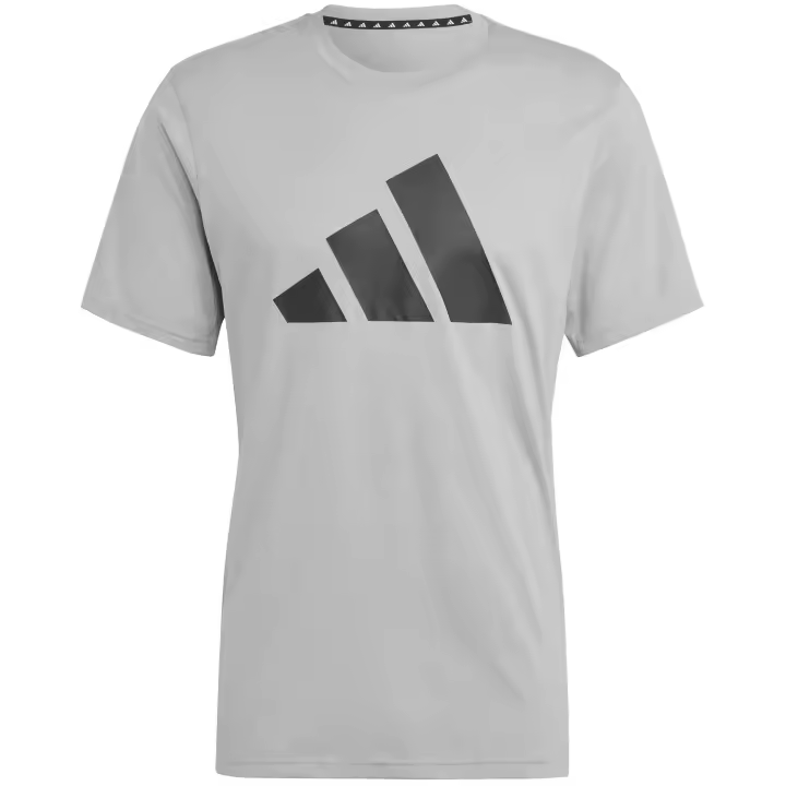 Adidas Camiseta Hombre Manga Corta Gris Ligth Temporada 2024 Colección TR-ES FR LOGO Diseño New Lift Aeroready - 1