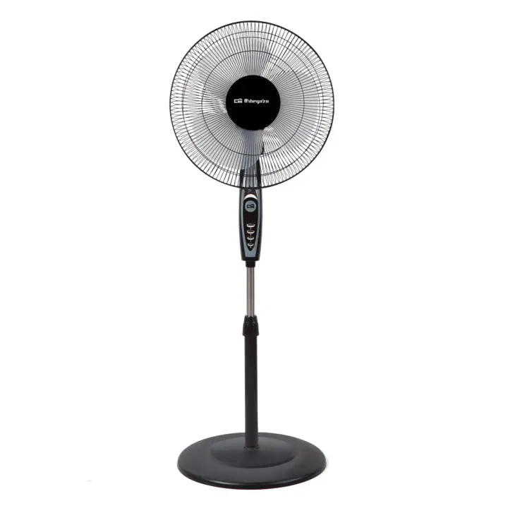 Orbegozo SF 0148 Ventilador de pie oscilante, 3 niveles de ventilación, tamaño aspas 40 cm, altura regulable, 50 W - 1