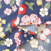 Sábana De Cama Individual/Reina/King Con Estampado De Flores Sábana Plana De Poliéster 100% Sin Fundas De Almohada - details 1
