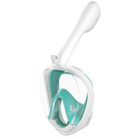 Nueva máscara de buceo de cara completa antivaho, máscara de natación con respiración, máscara de snorkel completamente seca - details 14