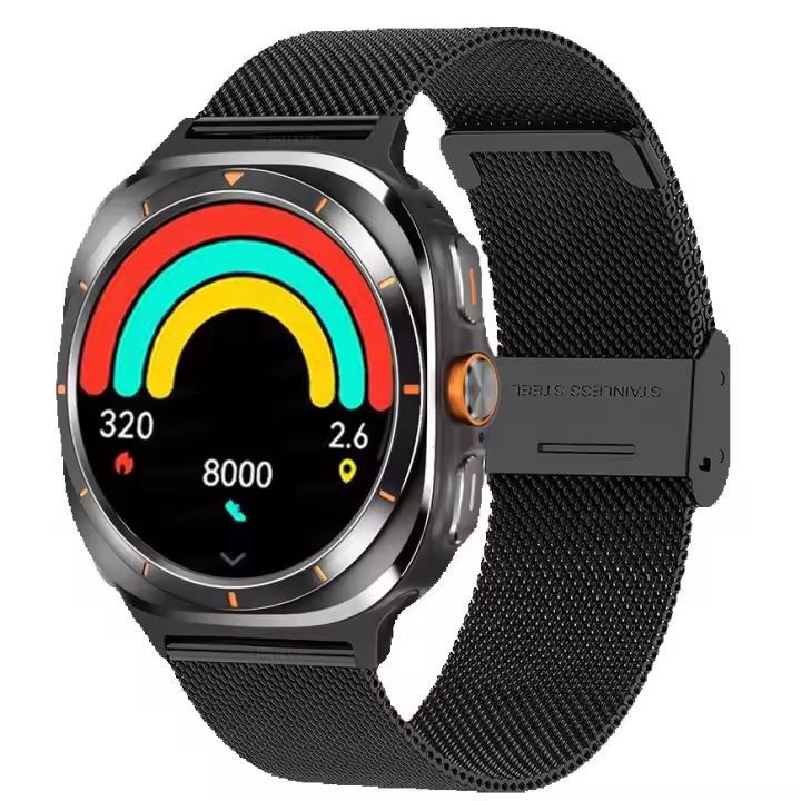 Reloj 7 Ultra 47 Reloj inteligente Bluetooth, pantalla táctil completa Llamada NFC Brújula Deportes Impermeable 1.43 pulgadas 466 * 466 Pantalla AMOLED para Android iOS - 1