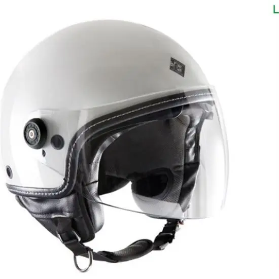 CASCO JET TUCANO EL METTIN BLANCO CON GAFAS - 1