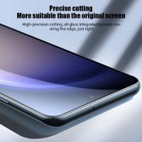 Protector De Pantalla De Vidrio Templado Para Samsung Galaxy A24 4G A54 A34 A14 A04 M54 M34 M14 M04 a M 13 23 33 53 73 5G Pack De 3-5 Piezas Anti-Arrugas HD Transparente - details 3
