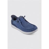 Skechers SLIP-INS RELAXED FIT: MELSON Zapatos Planos Hombre Azul - details 0