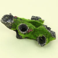 Cueva De Resina Para Acuario Decoración De Hogar Para Camarones Y Peces Simulación De Bosque Artesanías Para Paisajismo De Acuarios - details 3