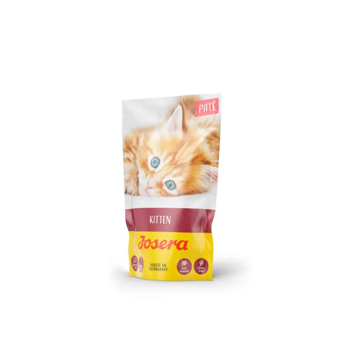 Josera Paté Kitten - Comida Húmeda para Gatos - Pack de 16 Unidades - 1
