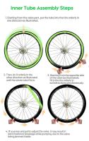 Tubo Interno De Bicicleta Ultraligero CYCLAMI 30g TPU Ruta Bicicleta Válvula Francesa Tamaños 45mm 65mm 85mm Pieza Por Pieza - details 10