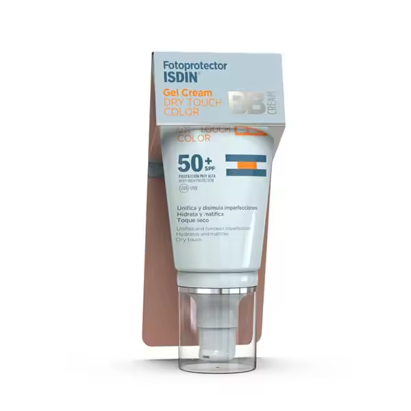 Isdin Fotoprotector Gel Crema Dry Touch Color SPF 50+ 50 ml - 1