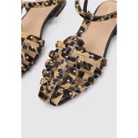 Gioseppo HATFIELD Sandalia Plana Mujer Animal print - details 1