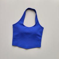 One Piece Cup Deporte 2023 Sujetador Deportivo Para Mujer Antigolpes Running Colectivo Fitness Top De Correa Trasera - details 1