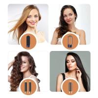 Juego De 5 En 1 Estilizador De Pelo Con Secador Cepillo Rizado Y Liso Ión Negativo Aire Caliente Para El Estilo De Mujeres - details 12