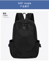 Mochila Mini Para Hombre Negra De Moda Pequeña Bolso De Hombro Escolar Impermeable De Lona Diseñador Deportes Y Viajes 2023 - details 6