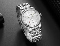 Reloj Mecánico Automático Para Hombre CADISEN 2024 39MM Acero Inoxidable Cristal De Zafiro Resistente Al Agua Con Marcadores Arábigos Y Calendario Completo Movimiento MIYOTA 8215 - details 16