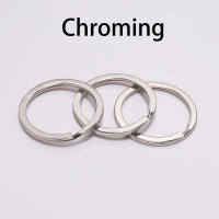 Llaveros De Anillo Redondo Dorado 10Pcs/Lot Tamaños 25 28 30mm Plated Para Fabricación De Joyas Clavija Encadenamiento Metal Aleación De Zinc - details 6